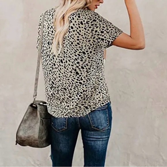Amazon BMJL Casual Animal Print Tee in Cheetah - Picture 2 of 8